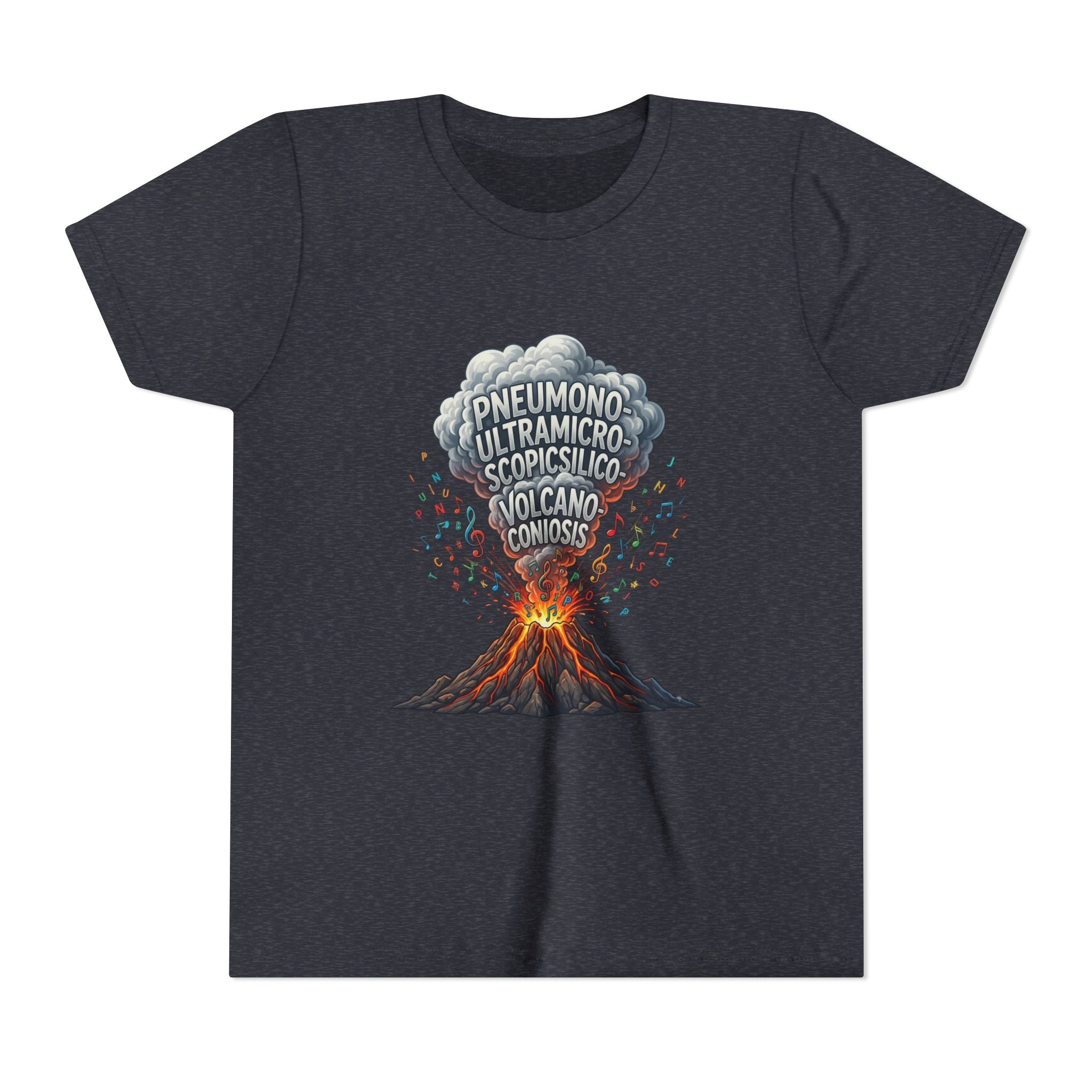 Longest Word in English Youth Tee | Volcano Word Nerd Shirt