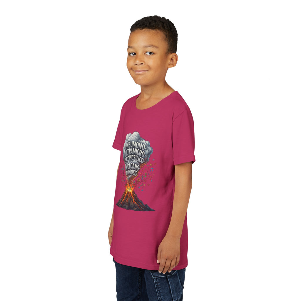 Longest Word in English Youth Tee | Volcano Word Nerd Shirt
