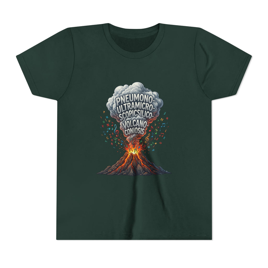 Longest Word in English Youth Tee | Volcano Word Nerd Shirt