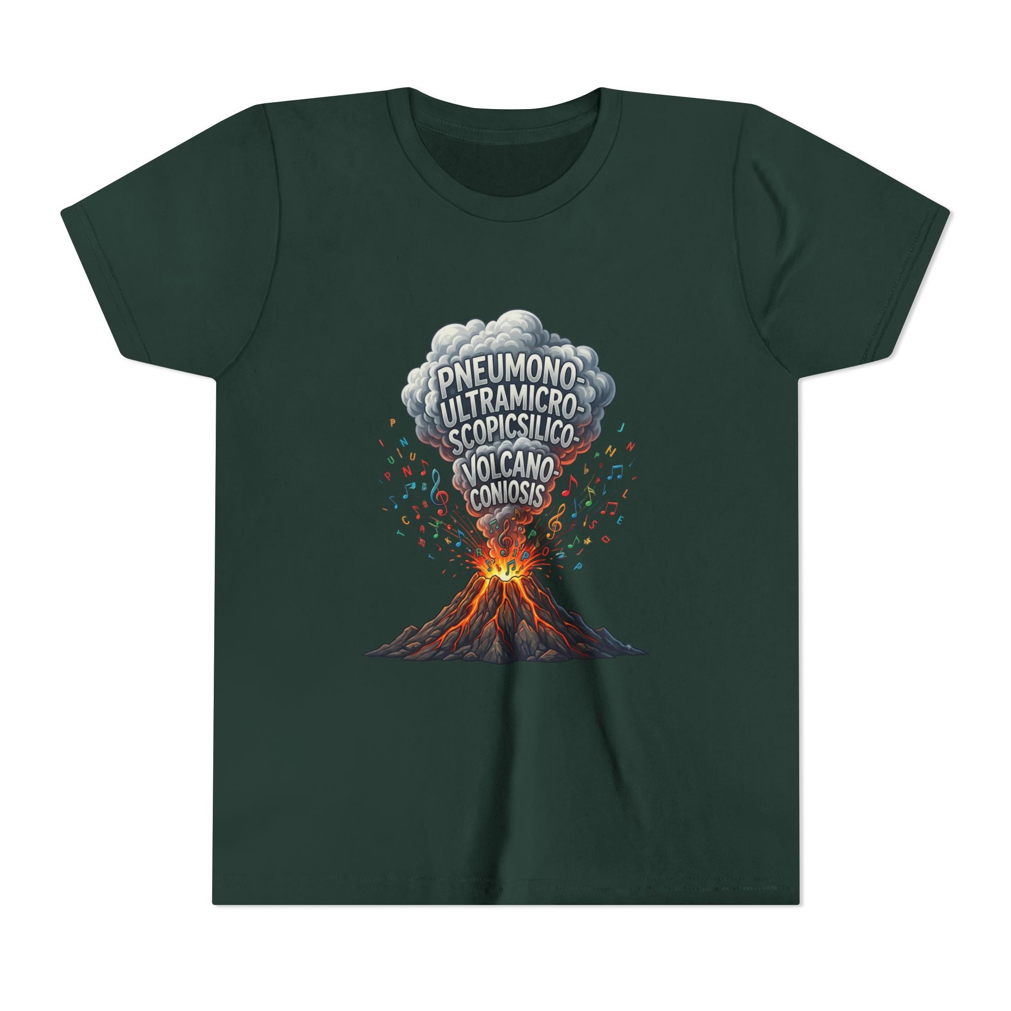 Longest Word in English Youth Tee | Volcano Word Nerd Shirt