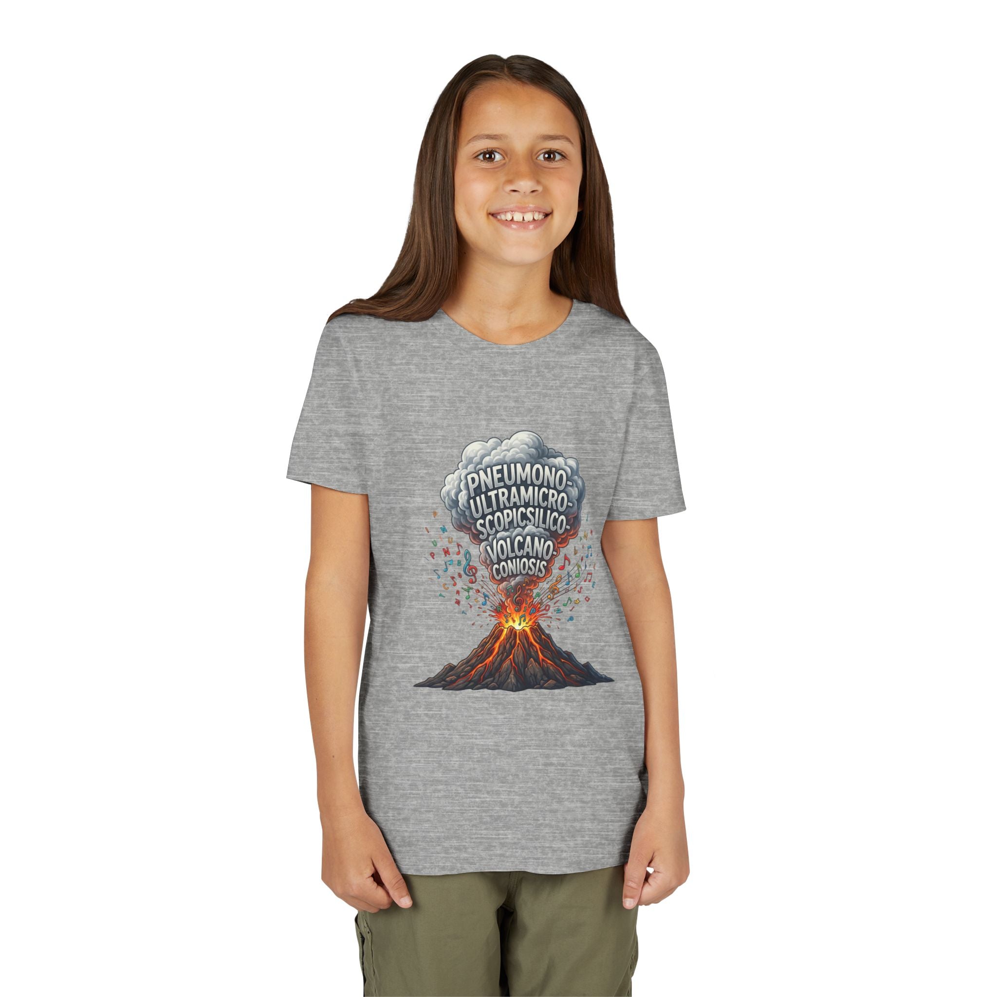 Longest Word in English Youth Tee | Volcano Word Nerd Shirt