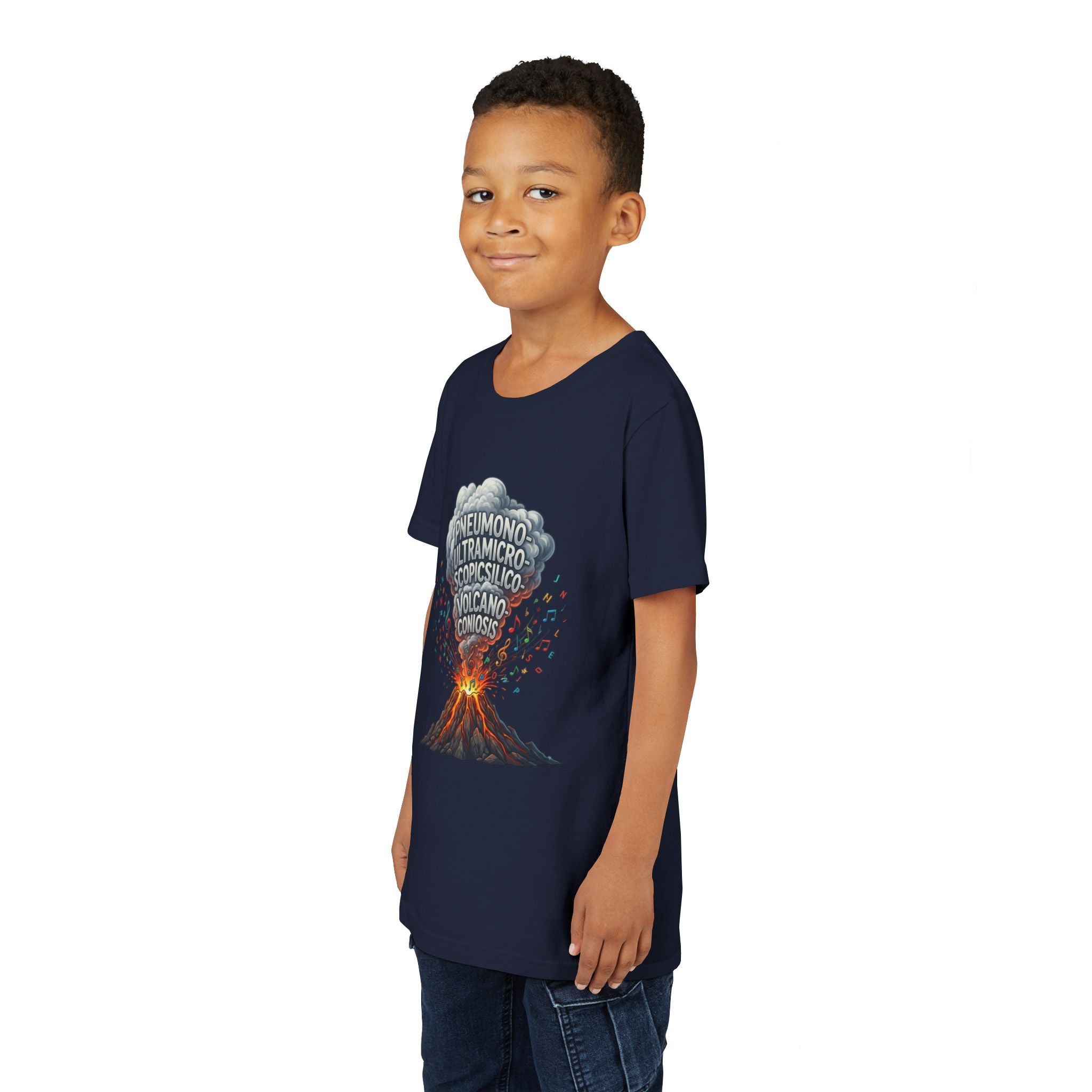 Longest Word in English Youth Tee | Volcano Word Nerd Shirt
