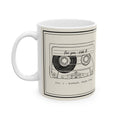 Mixtape Owner's Manual Mug | Retro Analog Life Coffee Mug in 11oz