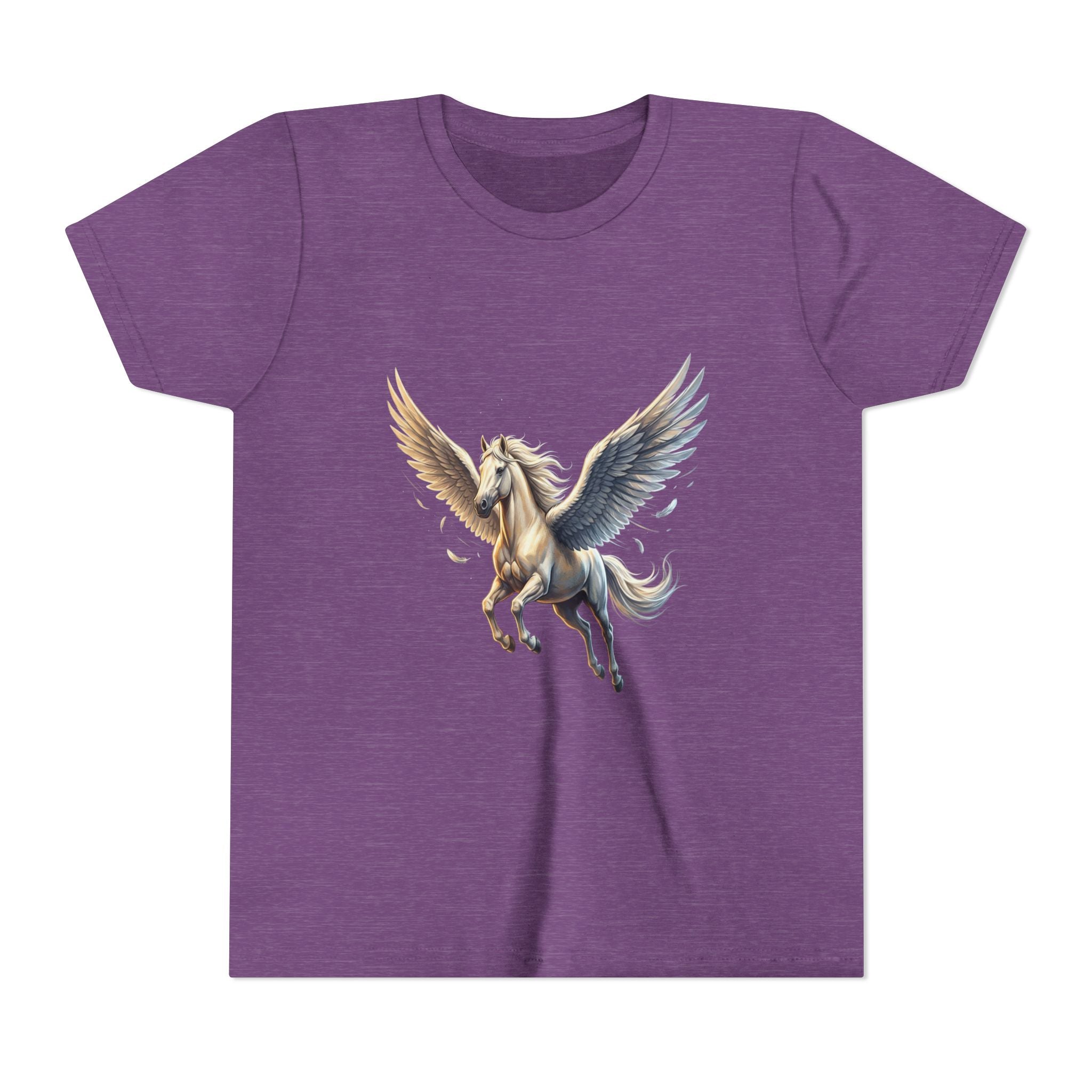 Majestic Pegasus Illustration Youth Tee | Flying Horse Graphic Tee