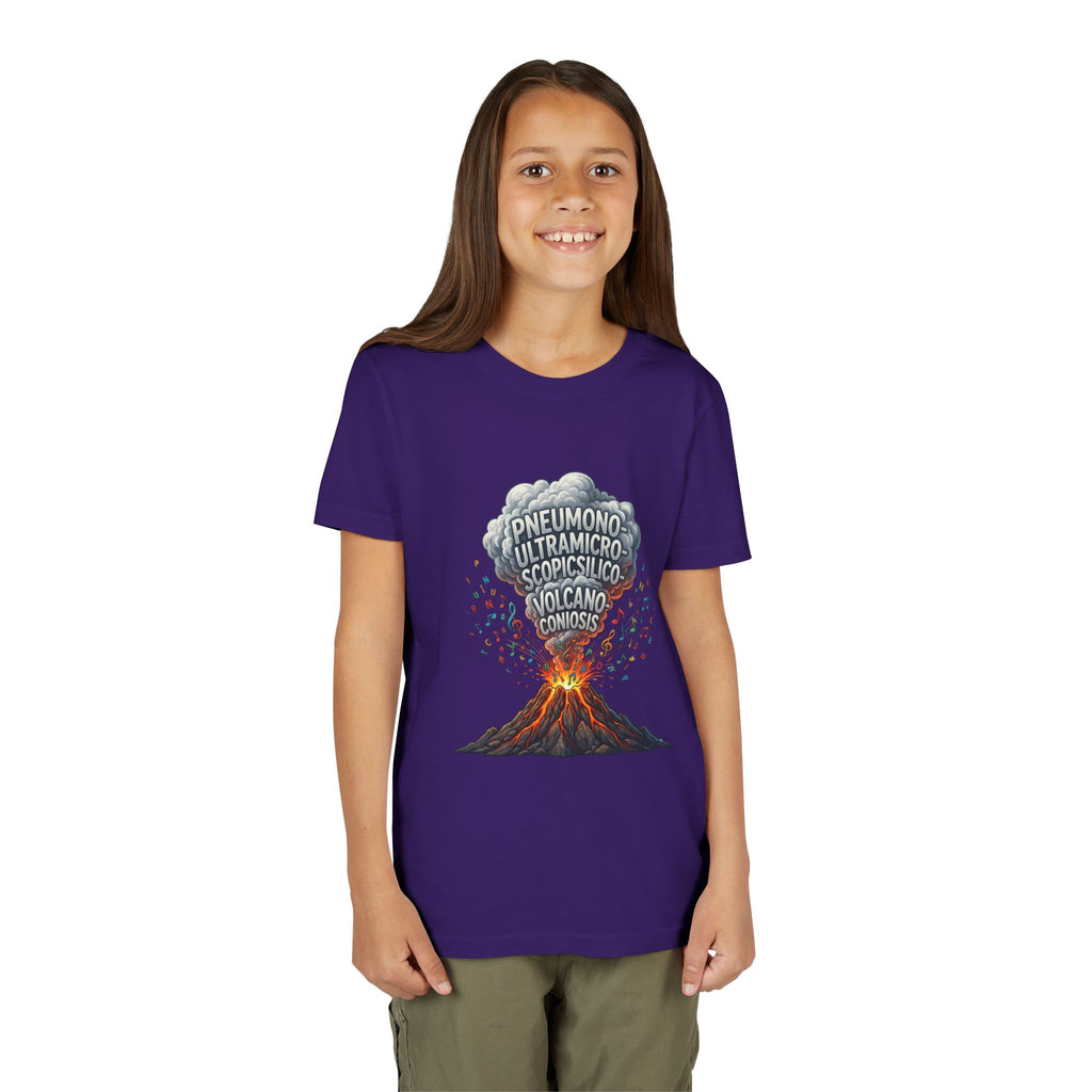 Longest Word in English Youth Tee | Volcano Word Nerd Shirt