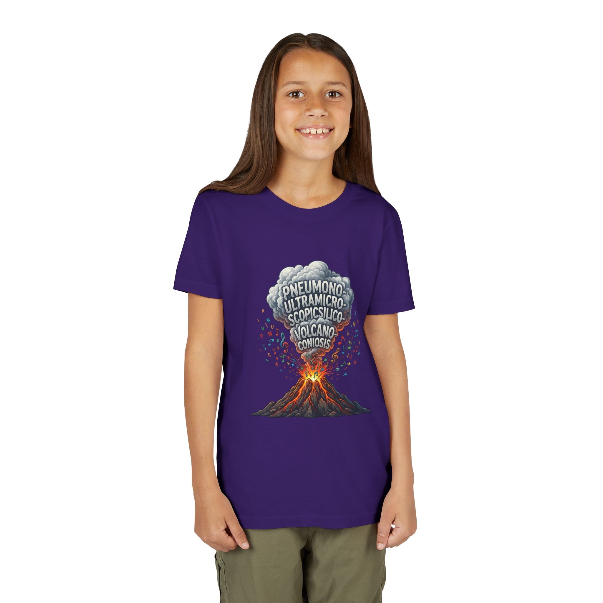Longest Word in English Youth Tee | Volcano Word Nerd Shirt
