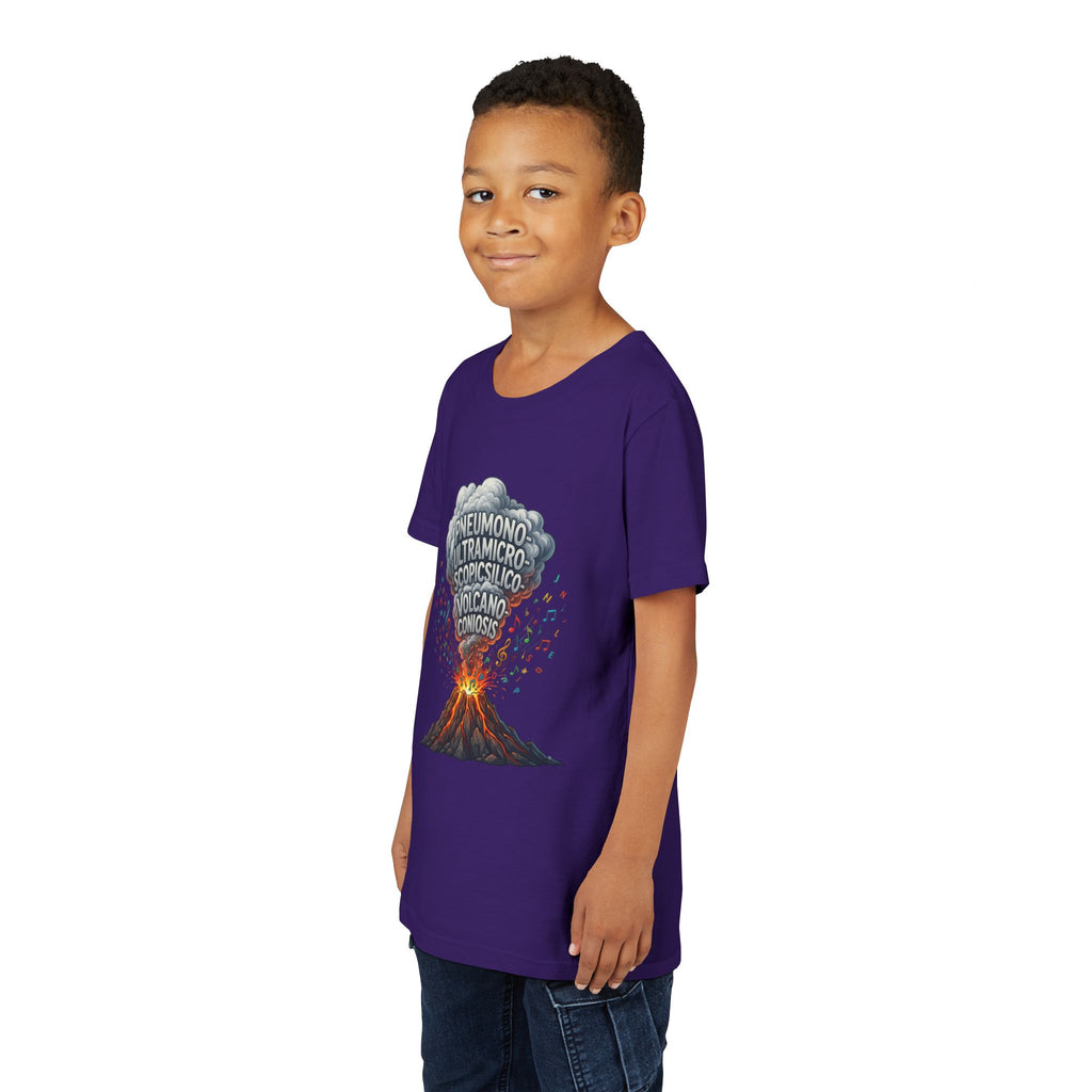 Longest Word in English Youth Tee | Volcano Word Nerd Shirt