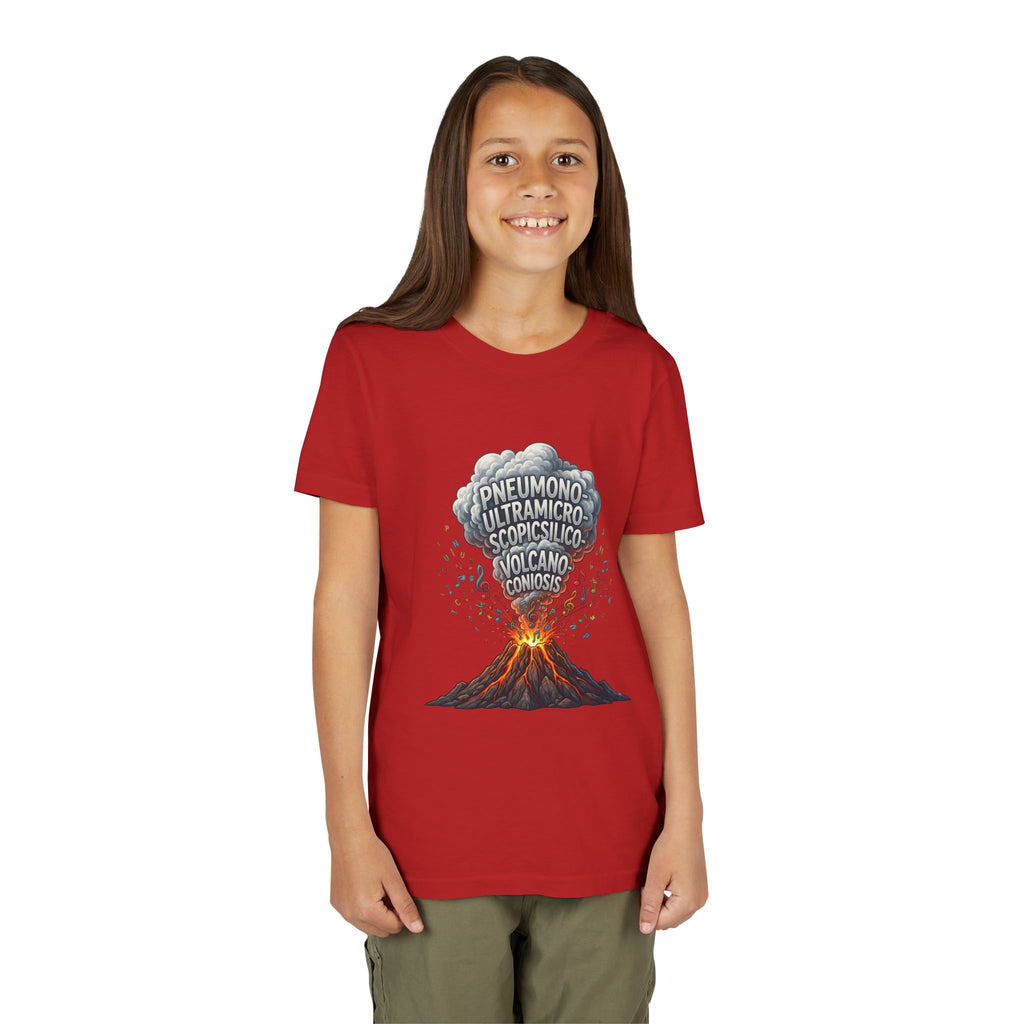 Longest Word in English Youth Tee | Volcano Word Nerd Shirt