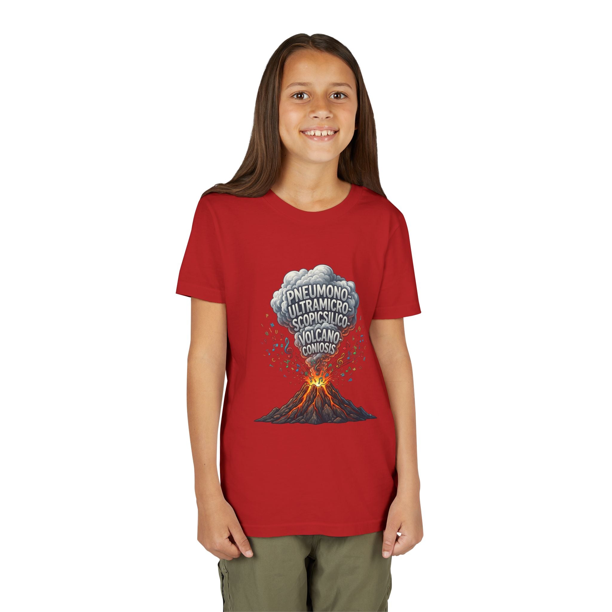 Longest Word in English Youth Tee | Volcano Word Nerd Shirt