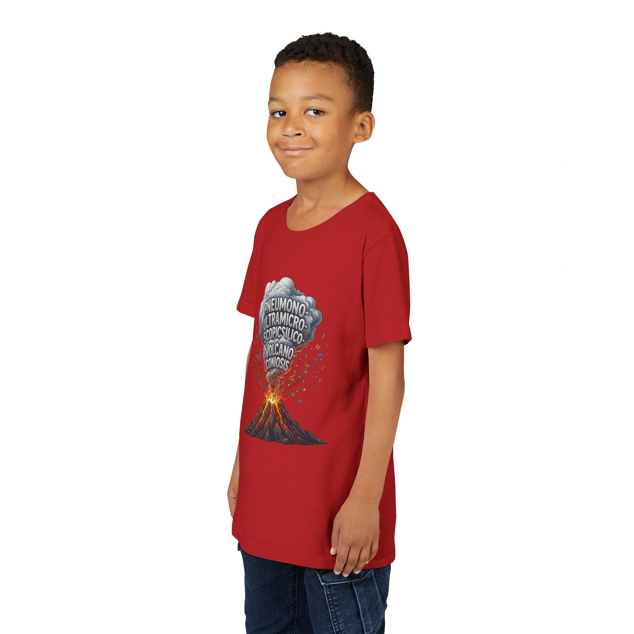 Longest Word in English Youth Tee | Volcano Word Nerd Shirt