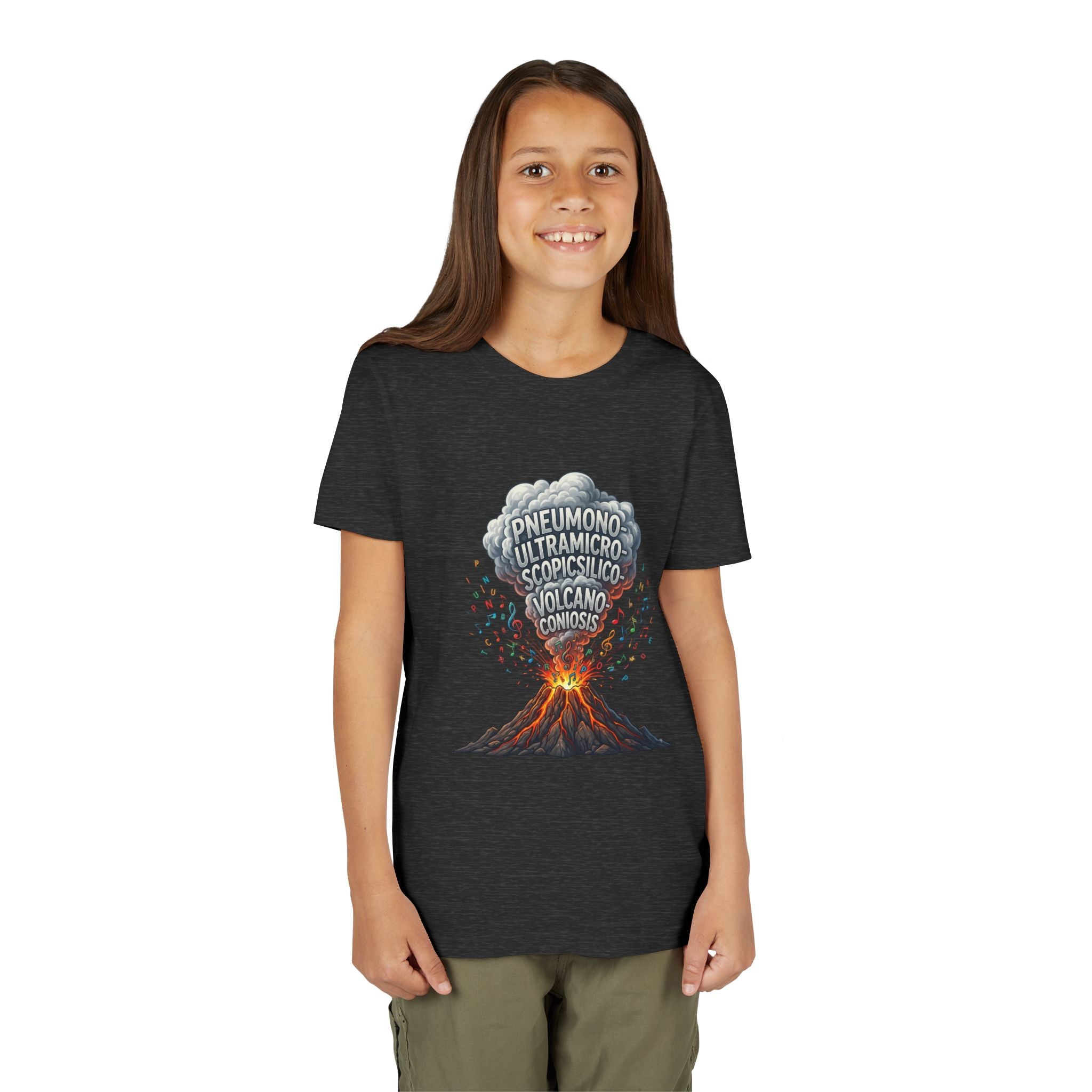Longest Word in English Youth Tee | Volcano Word Nerd Shirt
