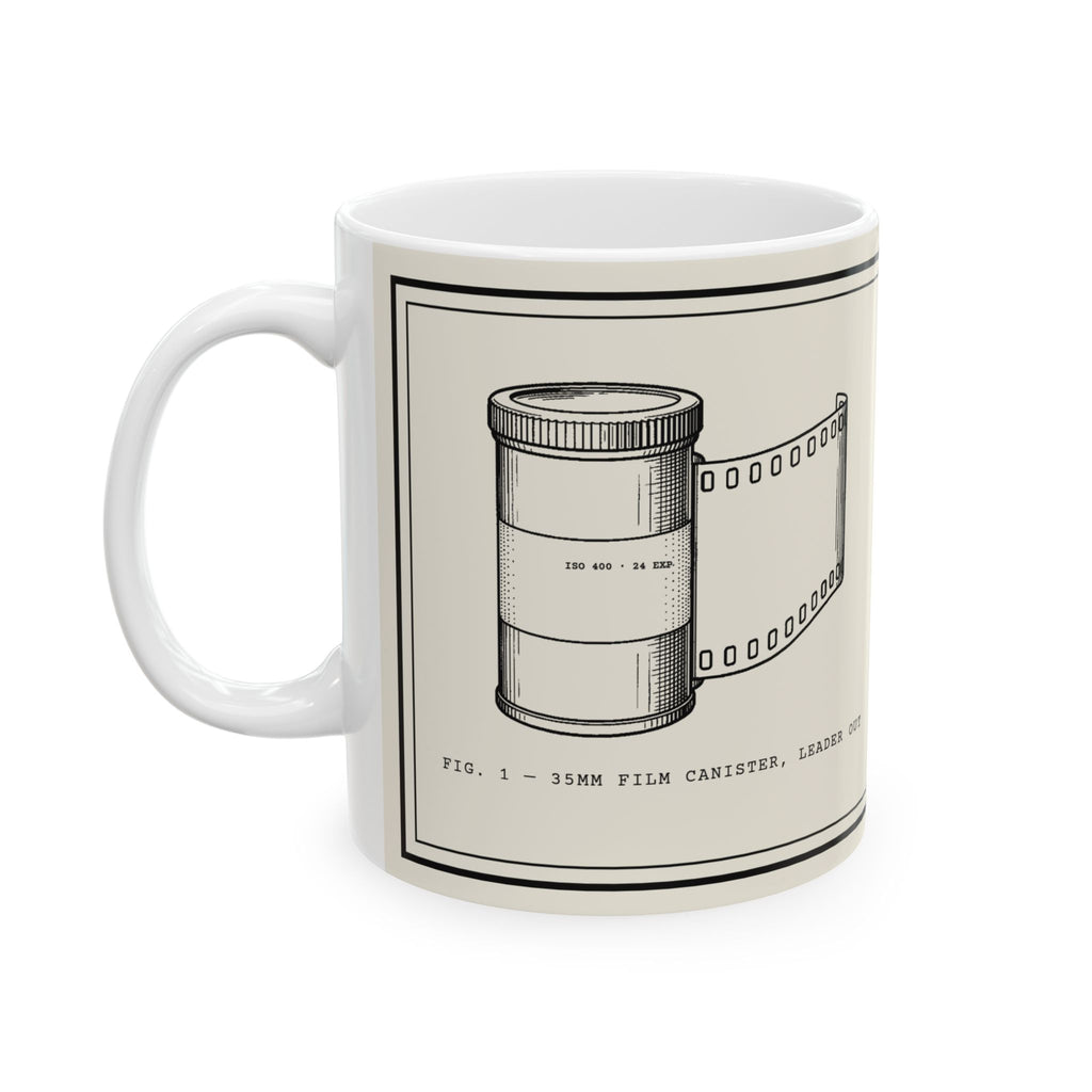 35mm Film Owner's Manual Mug | Retro Analog Life Coffee Mug