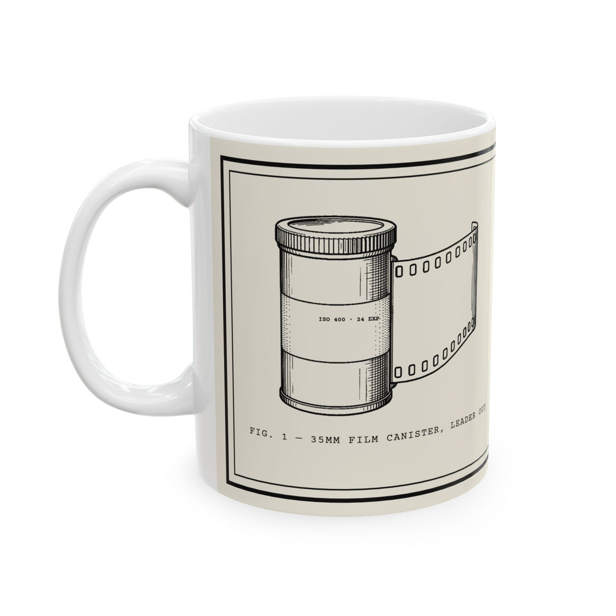35mm Film Owner's Manual Mug | Retro Analog Life Coffee Mug