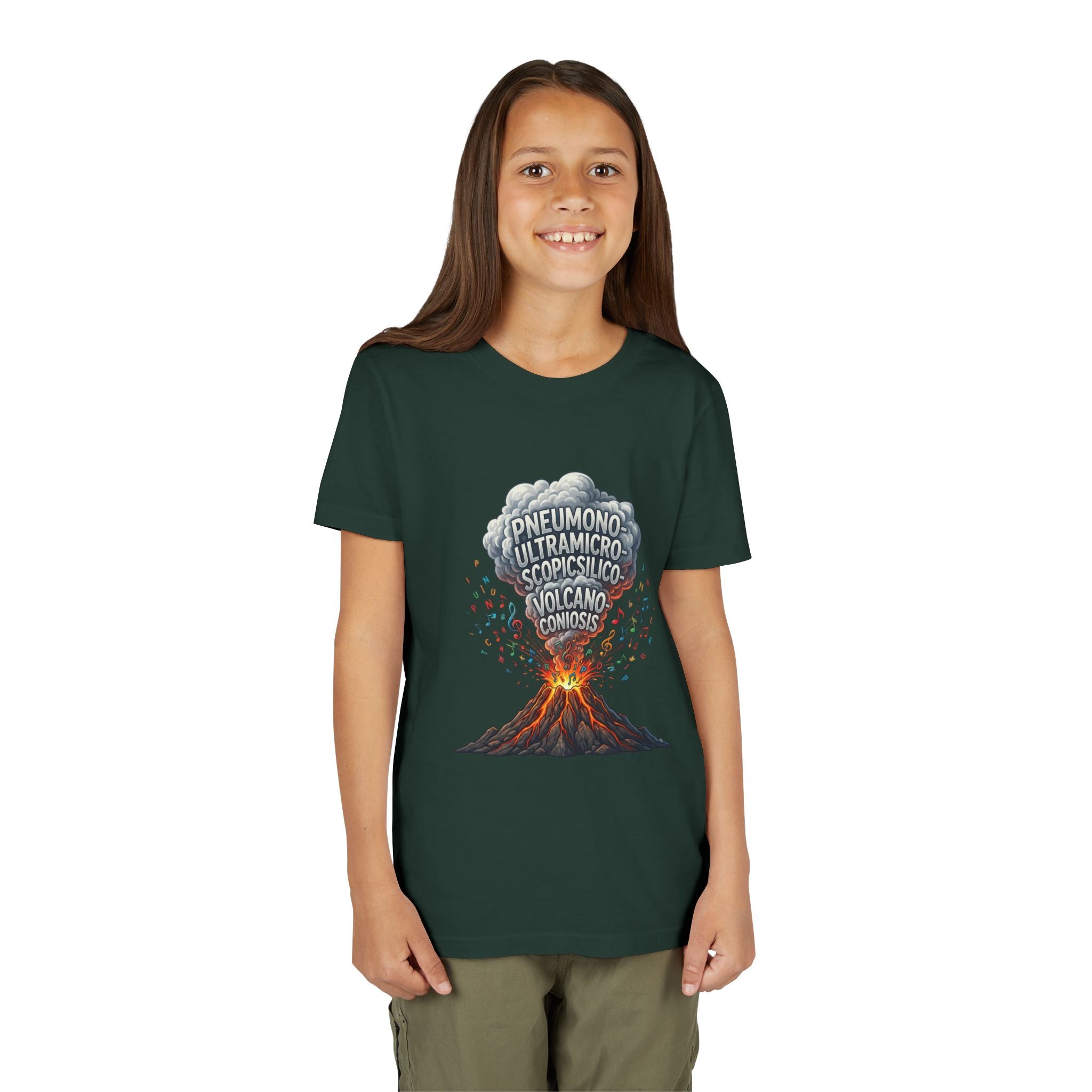 Longest Word in English Youth Tee | Volcano Word Nerd Shirt