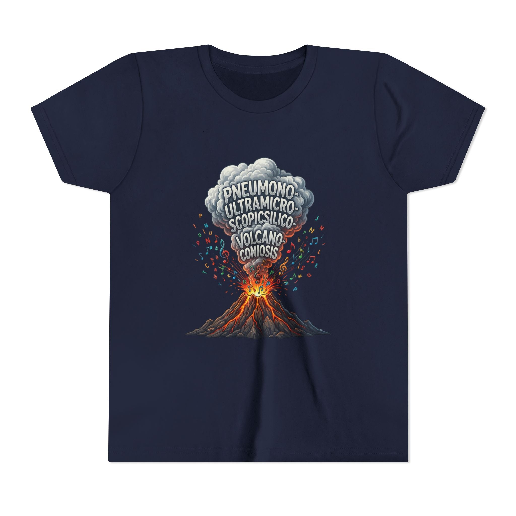 Longest Word in English Youth Tee | Volcano Word Nerd Shirt