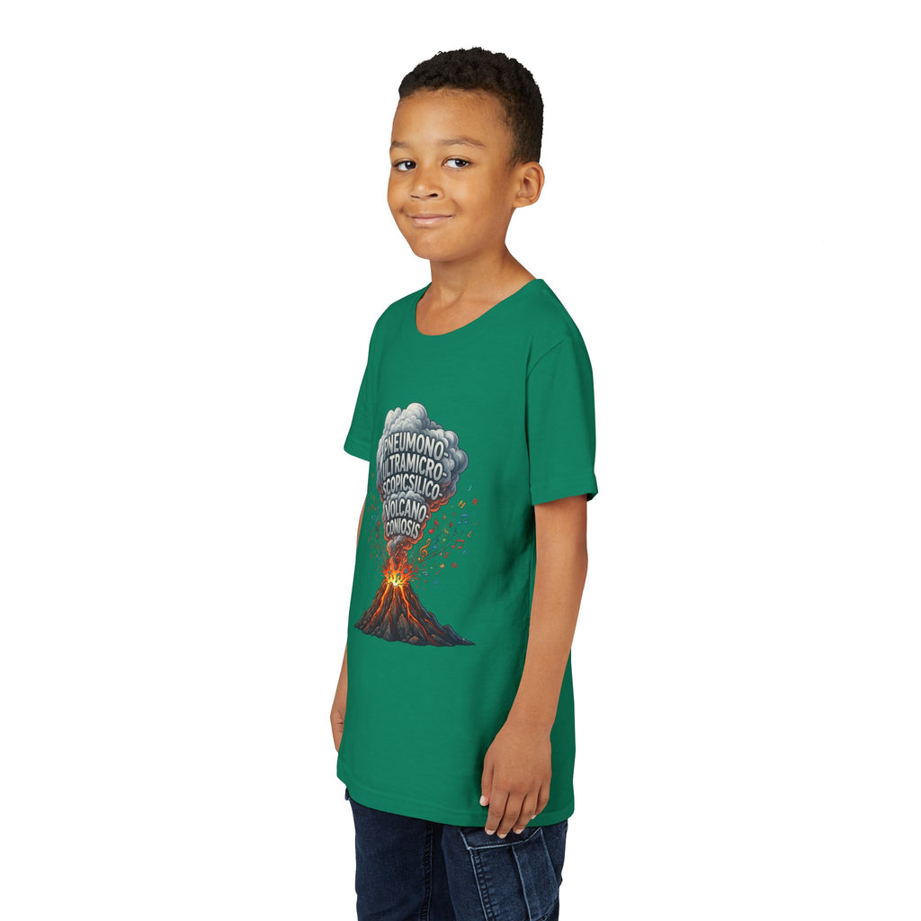 Longest Word in English Youth Tee | Volcano Word Nerd Shirt