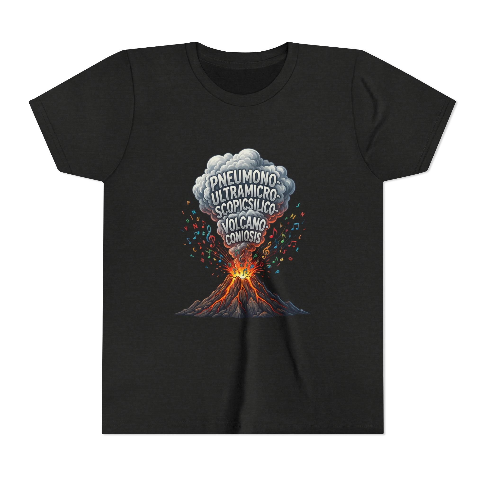 Longest Word in English Youth Tee | Volcano Word Nerd Shirt