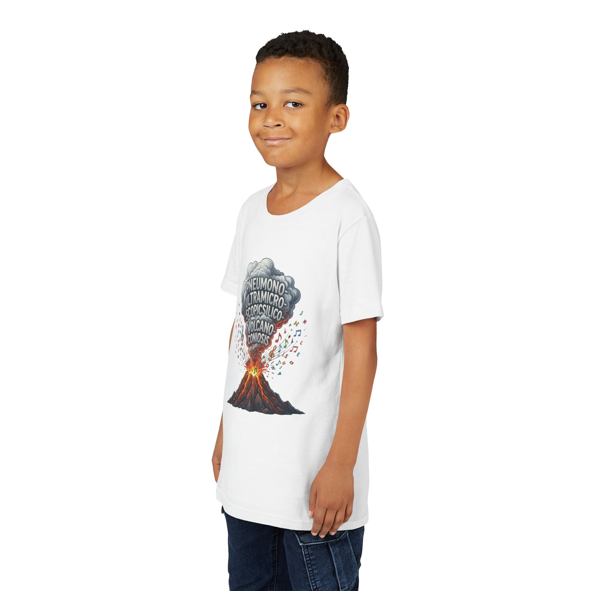 Longest Word in English Youth Tee | Volcano Word Nerd Shirt