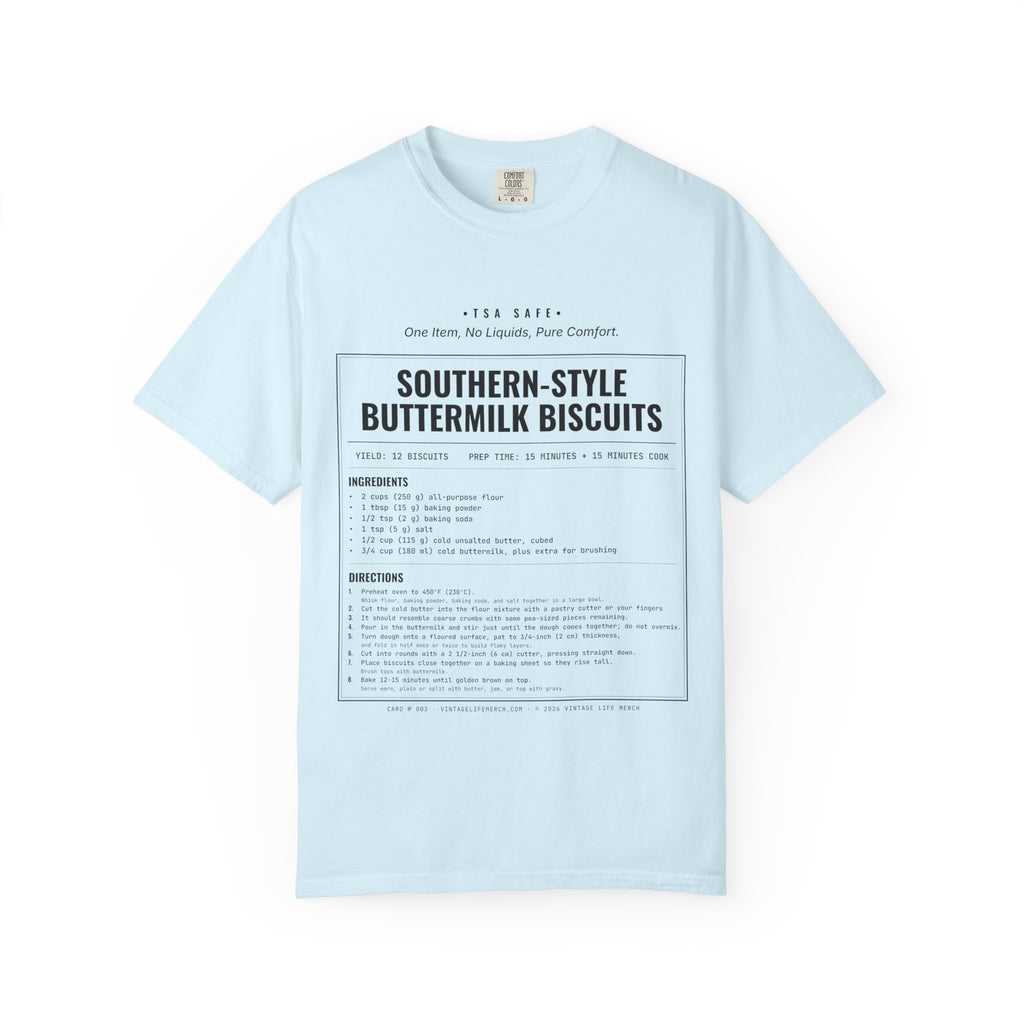 Buttermilk Biscuits Recipe Shirt | Southern Vintage Tee