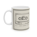 Cassette Tape Owner's Manual Mug | Retro Analog Life Coffee Mug in 11oz