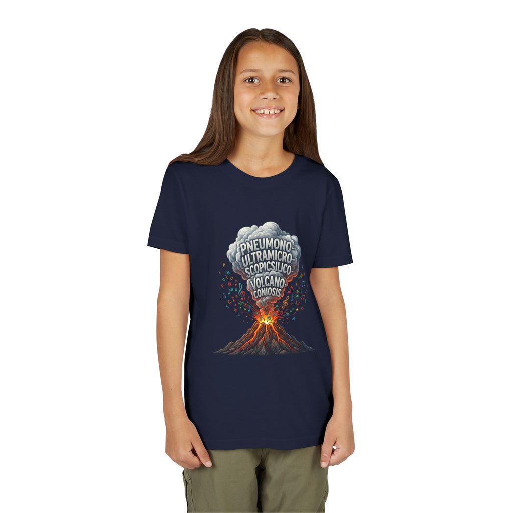 Longest Word in English Youth Tee | Volcano Word Nerd Shirt