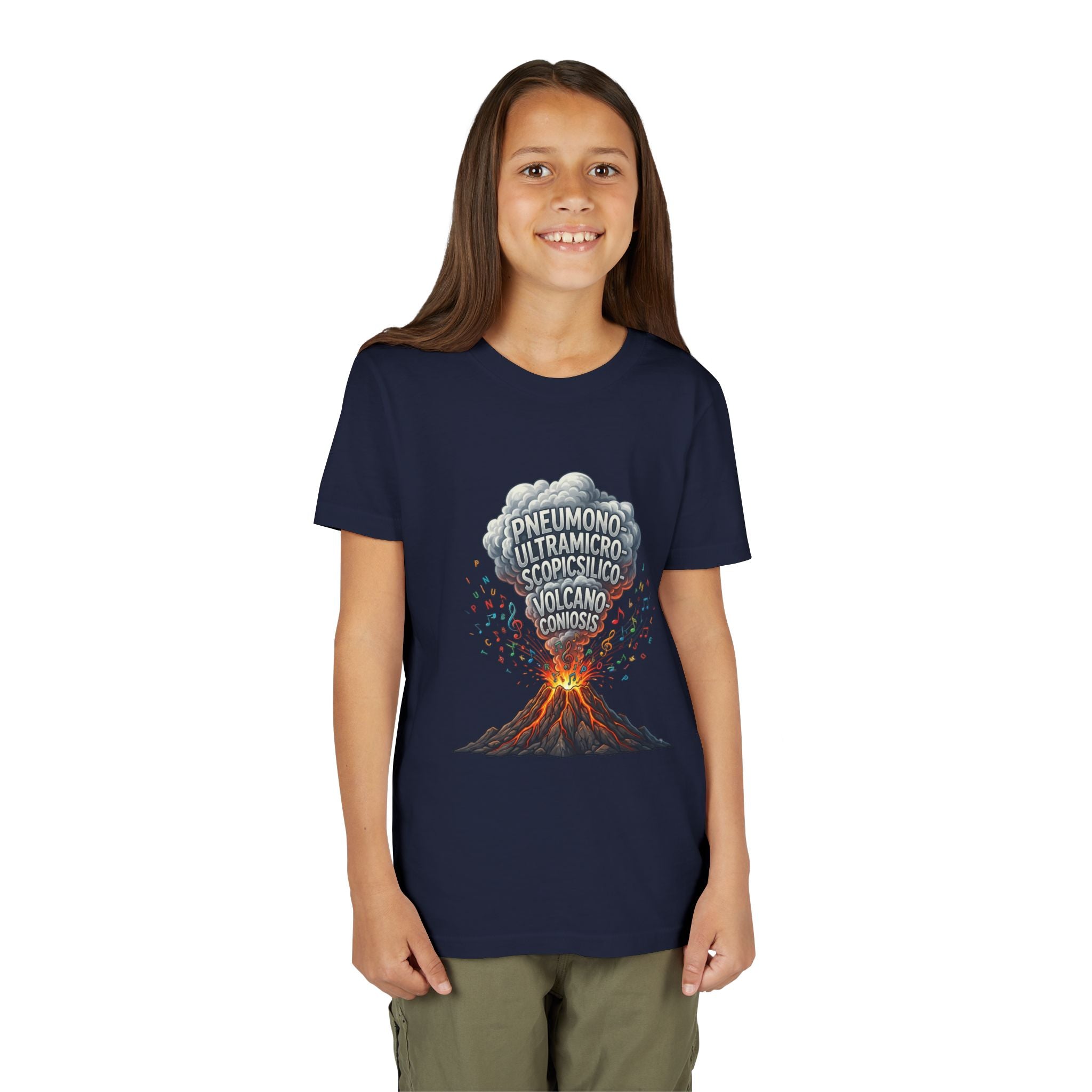 Longest Word in English Youth Tee | Volcano Word Nerd Shirt