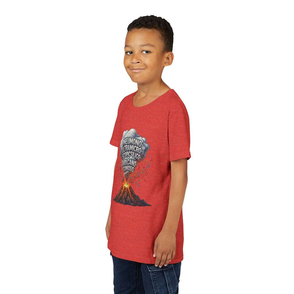 Longest Word in English Youth Tee | Volcano Word Nerd Shirt