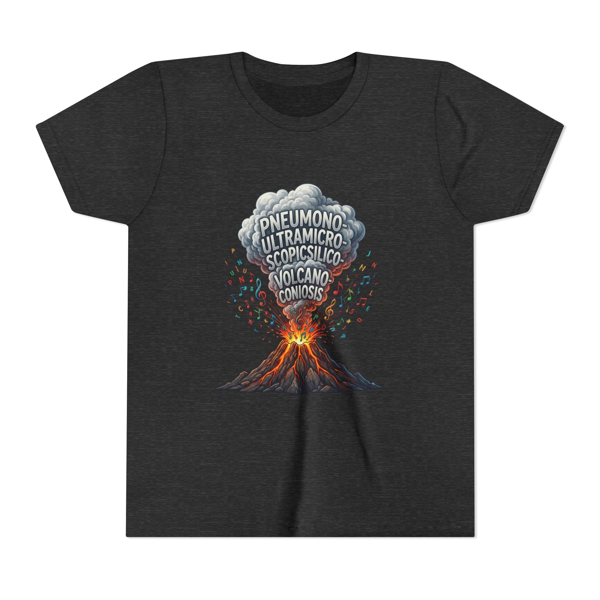Longest Word in English Youth Tee | Volcano Word Nerd Shirt