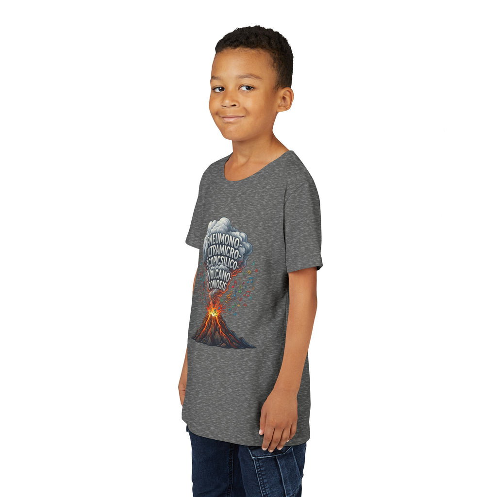 Longest Word in English Youth Tee | Volcano Word Nerd Shirt