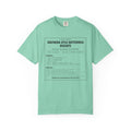 Southern Style Buttermilk Biscuits | Vintage Recipe Card T-Shirt — Black Ink