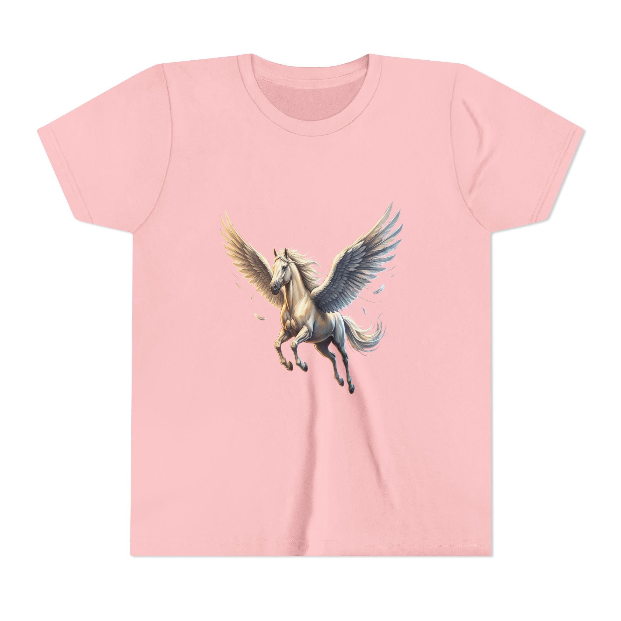 Majestic Pegasus Illustration Youth Tee | Flying Horse Graphic Tee