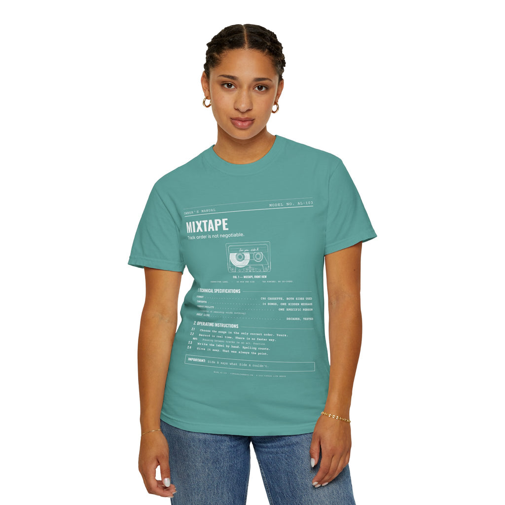 Mixtape Spec Sheet Shirt | Analog Life Vintage Tee