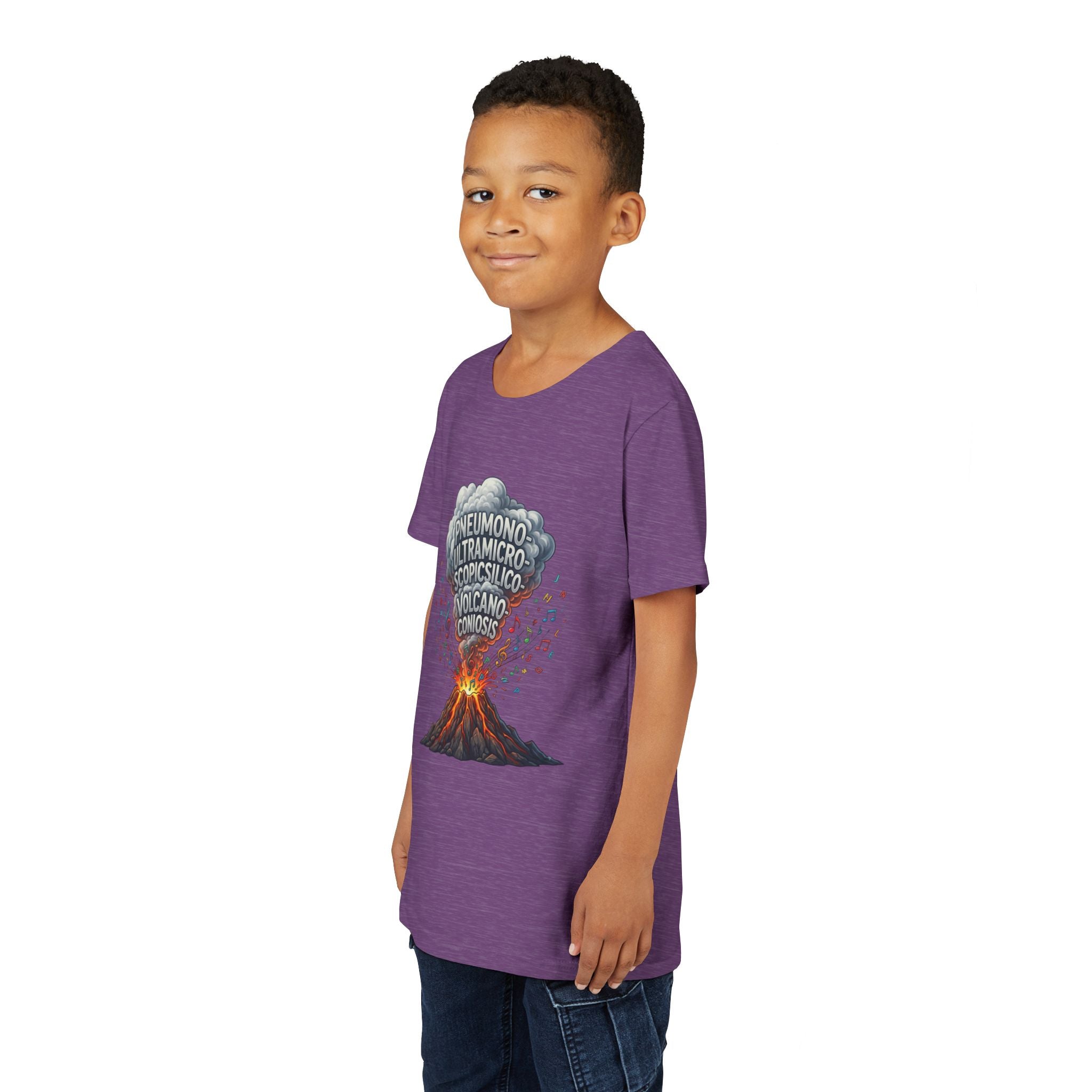 Longest Word in English Youth Tee | Volcano Word Nerd Shirt