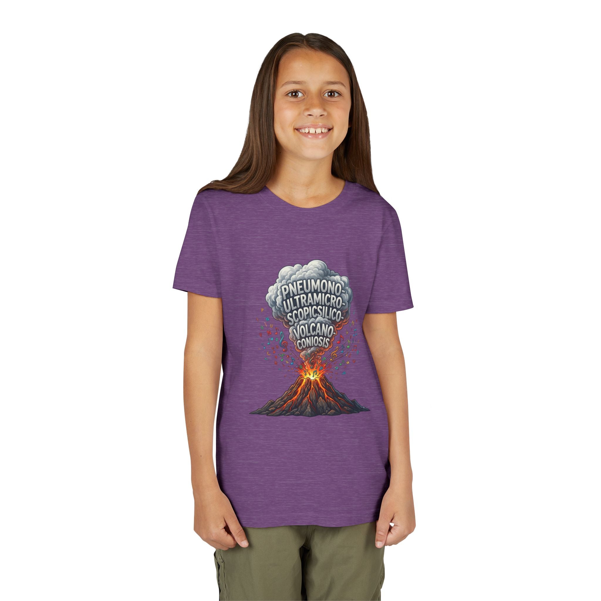 Longest Word in English Youth Tee | Volcano Word Nerd Shirt
