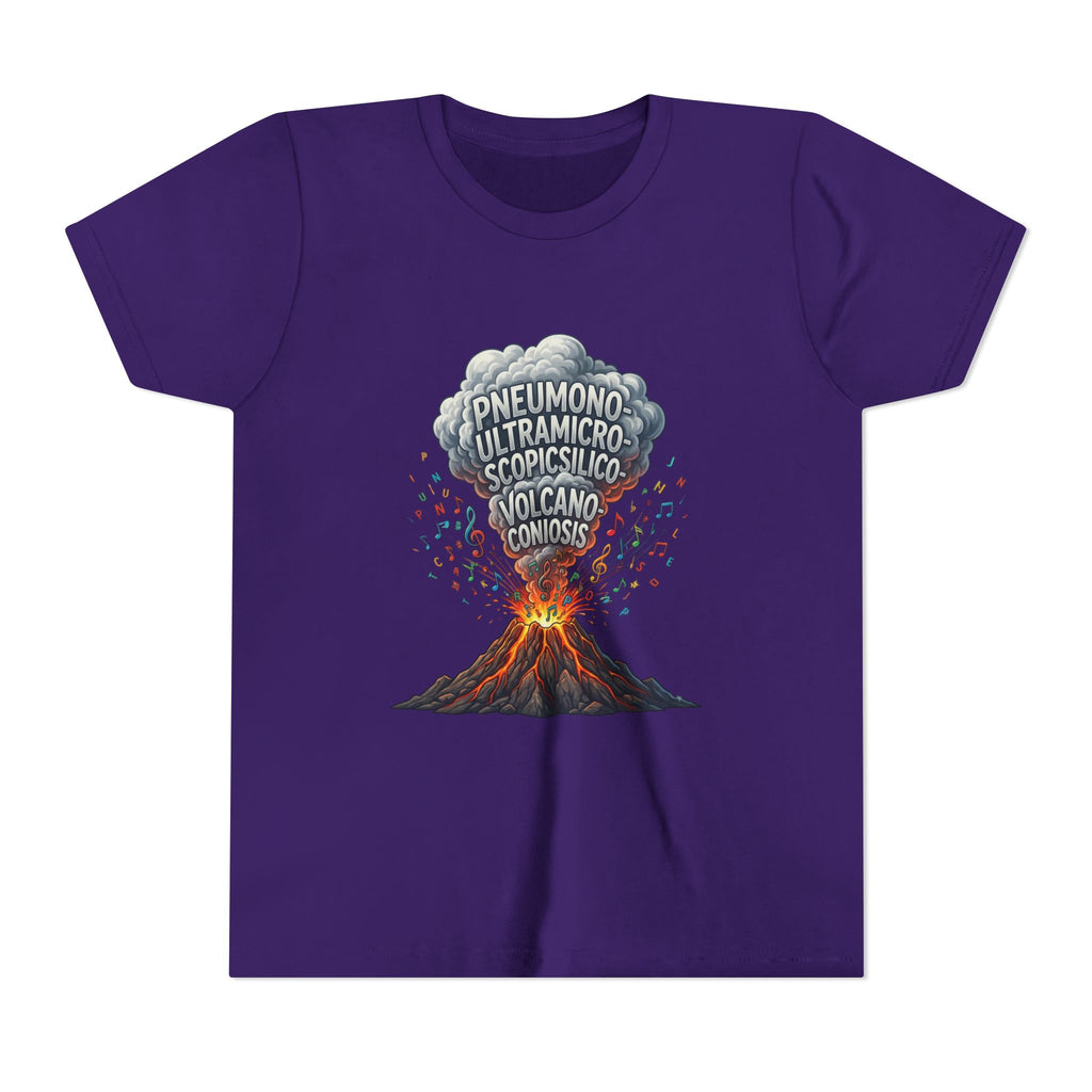 Longest Word in English Youth Tee | Volcano Word Nerd Shirt