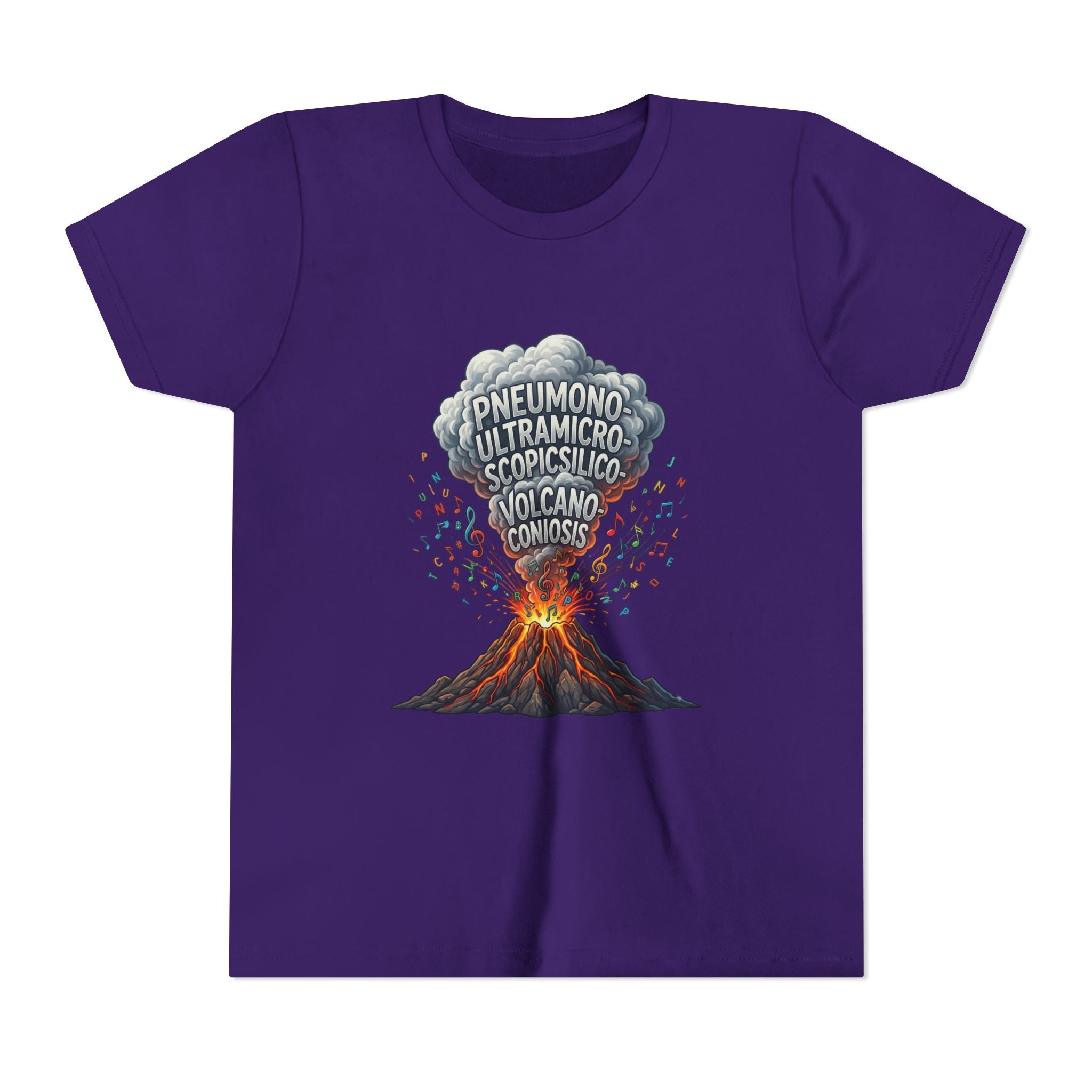 Longest Word in English Youth Tee | Volcano Word Nerd Shirt