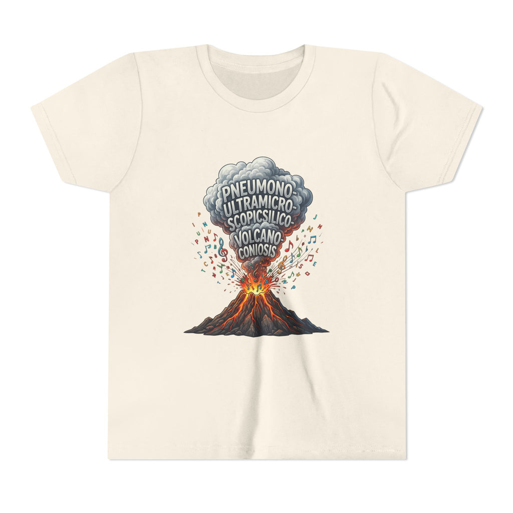 Longest Word in English Youth Tee | Volcano Word Nerd Shirt