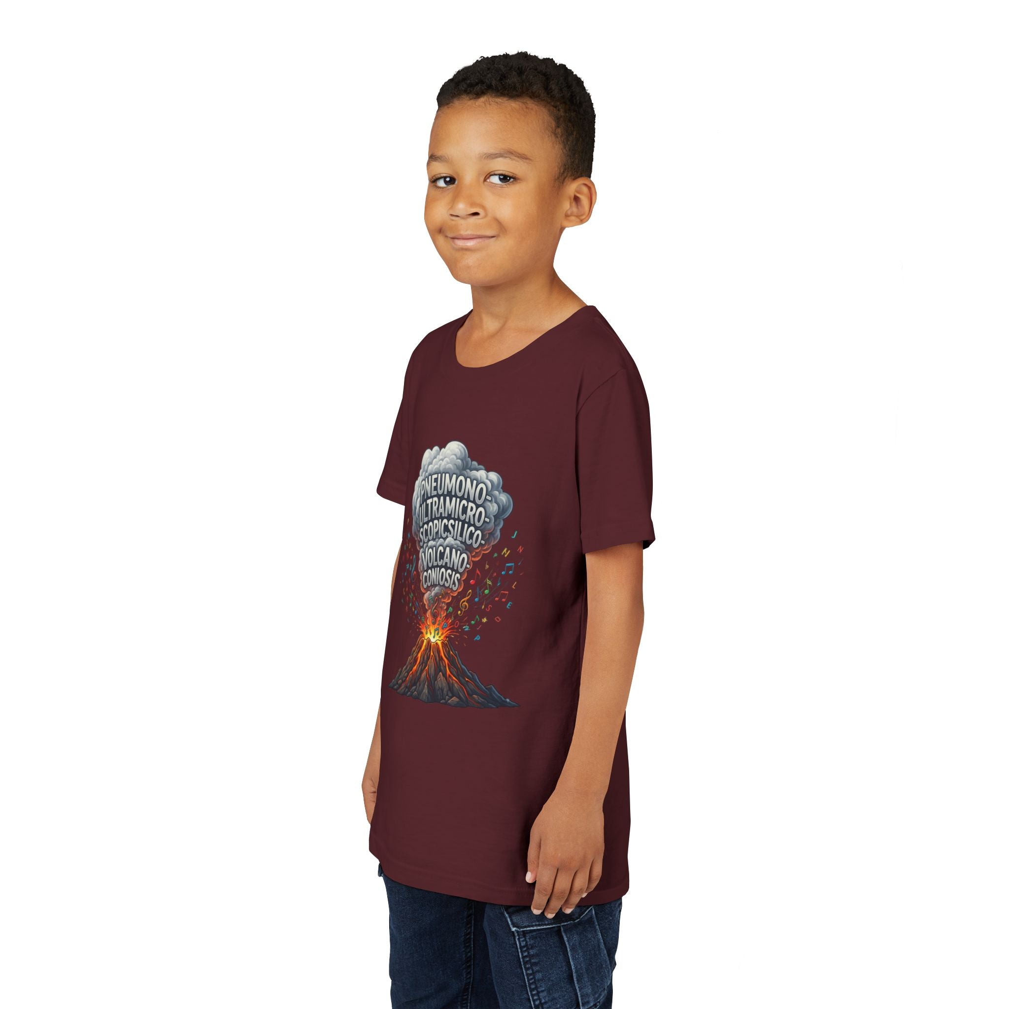 Longest Word in English Youth Tee | Volcano Word Nerd Shirt