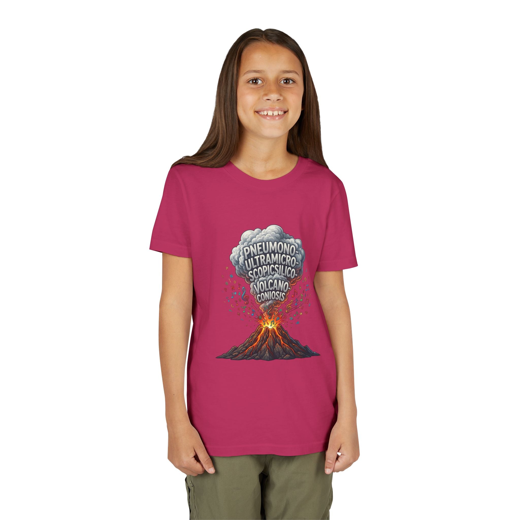 Longest Word in English Youth Tee | Volcano Word Nerd Shirt