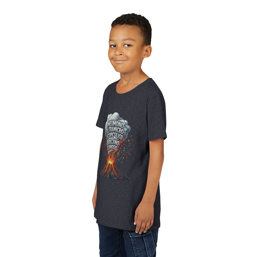 Longest Word in English Youth Tee | Volcano Word Nerd Shirt