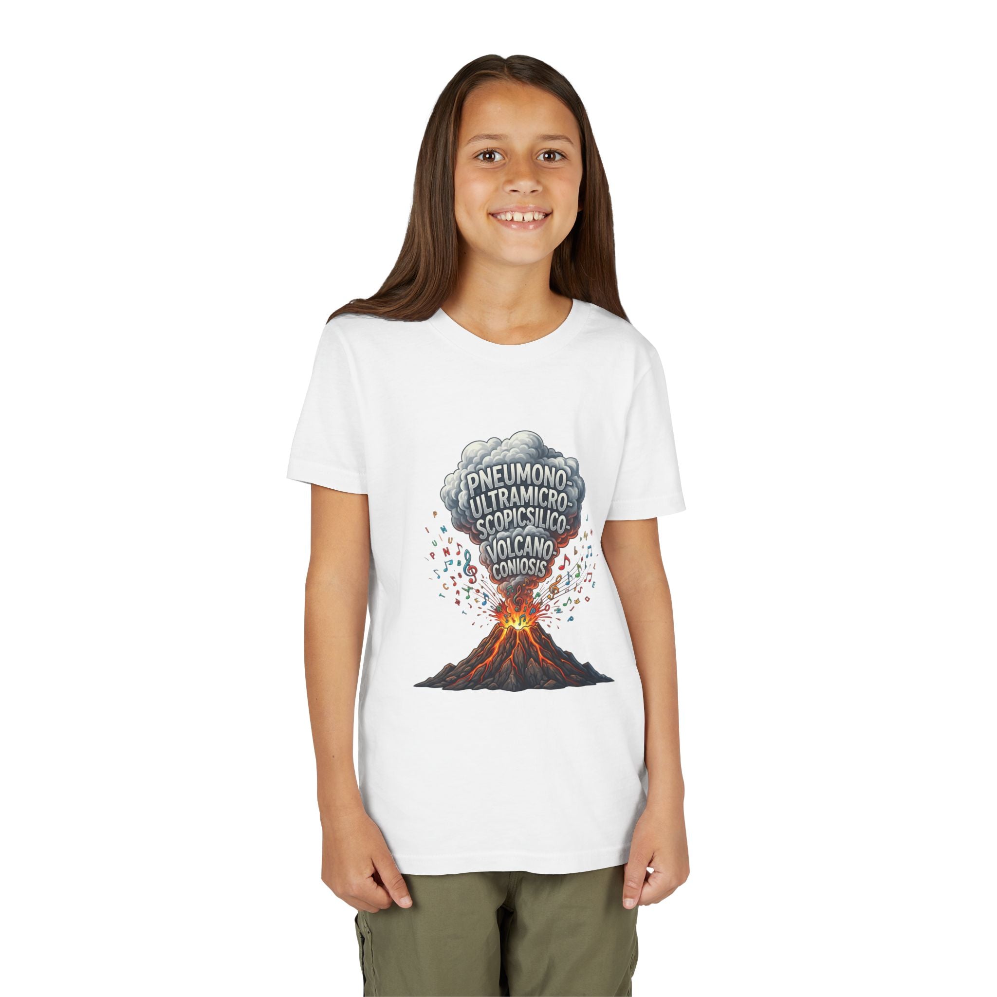 Longest Word in English Youth Tee | Volcano Word Nerd Shirt