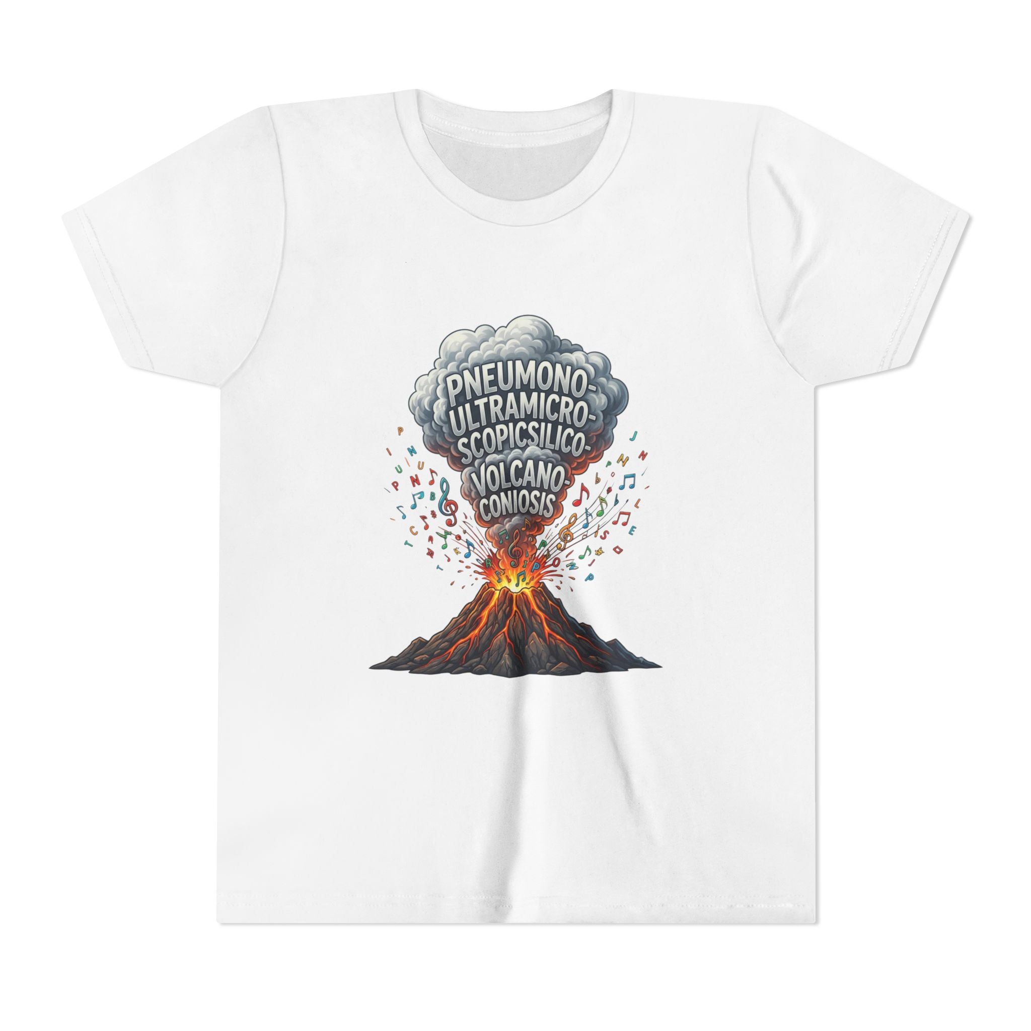 Longest Word in English Youth Tee | Volcano Word Nerd Shirt