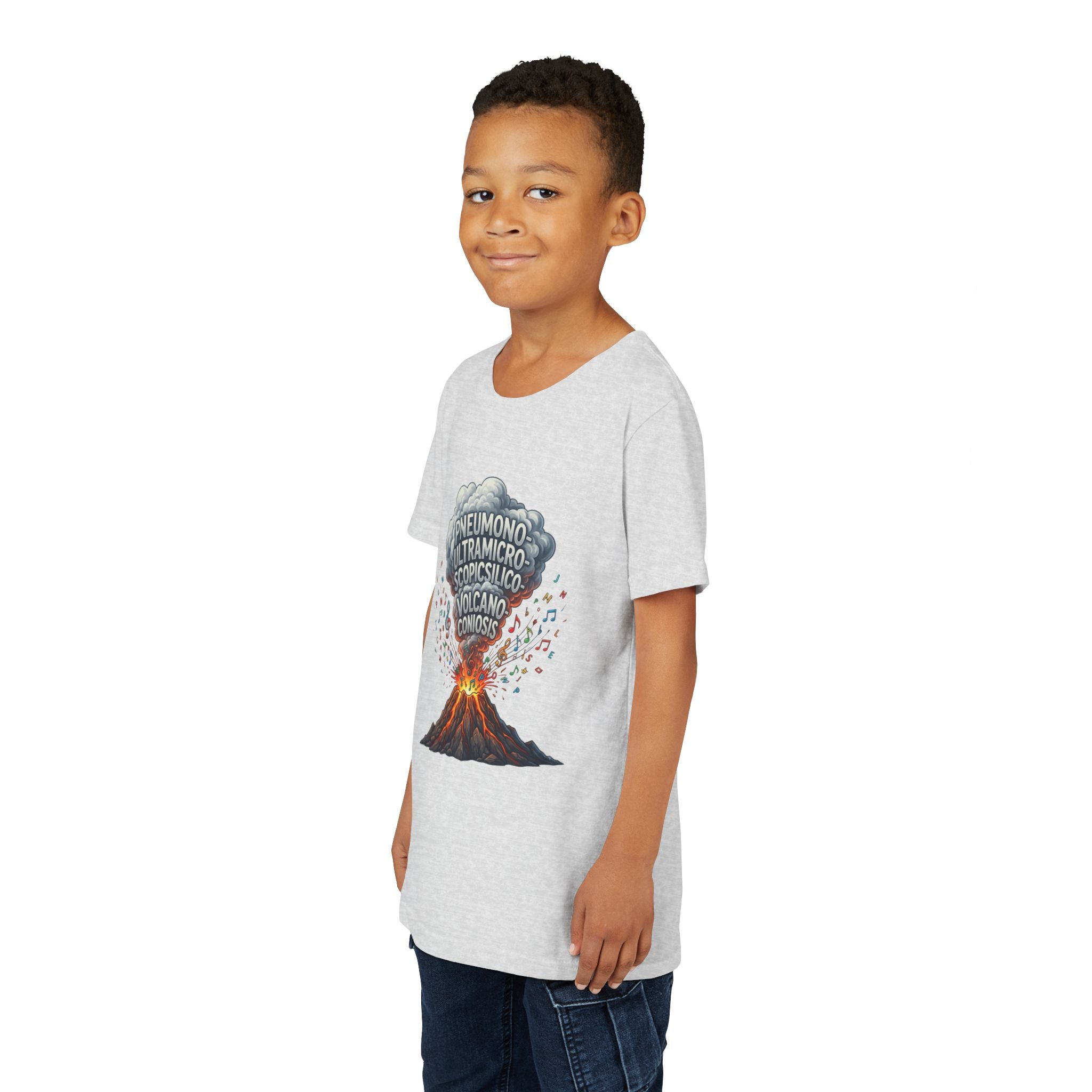 Longest Word in English Youth Tee | Volcano Word Nerd Shirt