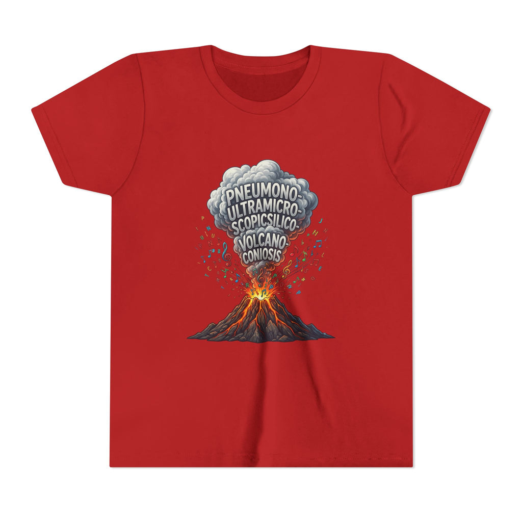 Longest Word in English Youth Tee | Volcano Word Nerd Shirt
