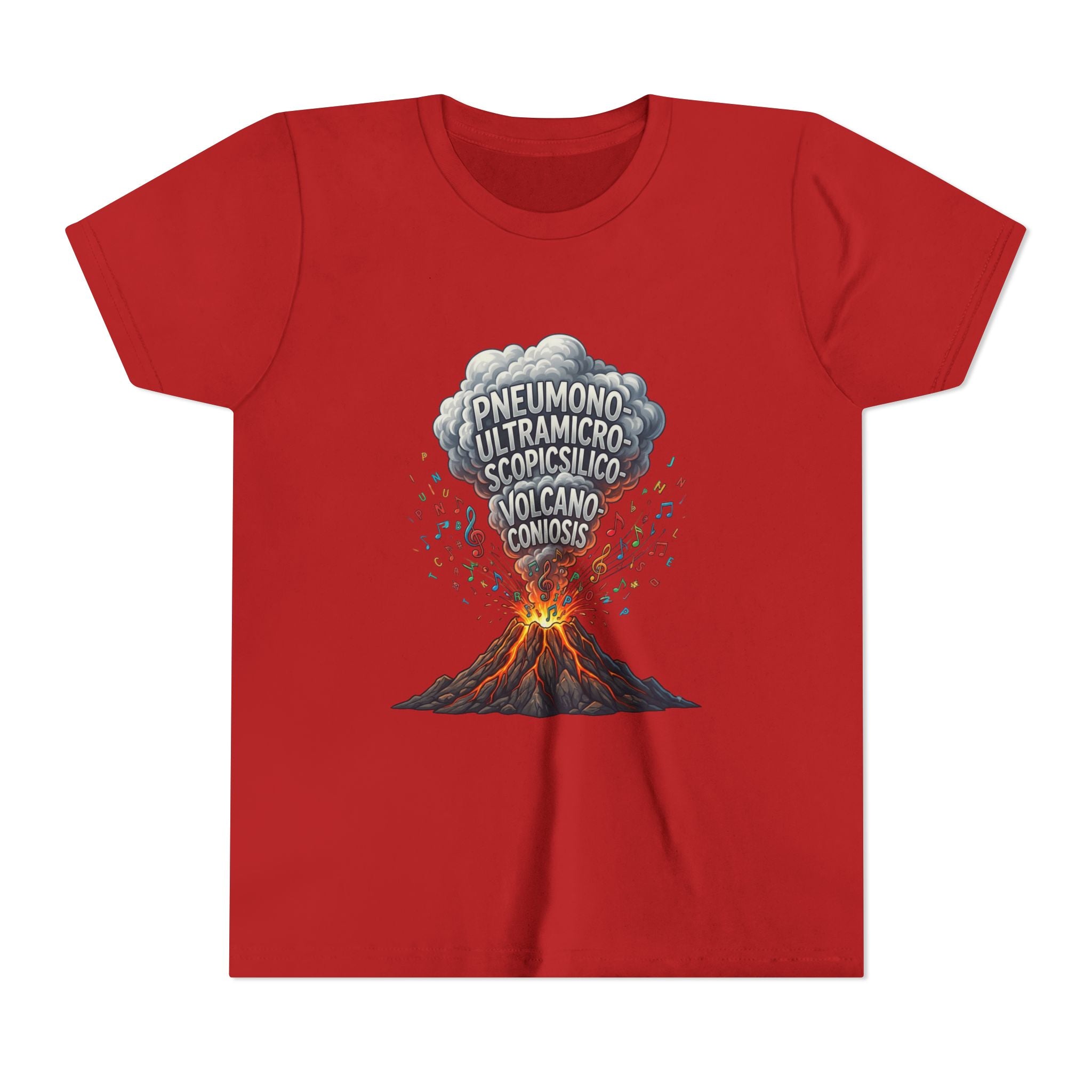 Longest Word in English Youth Tee | Volcano Word Nerd Shirt