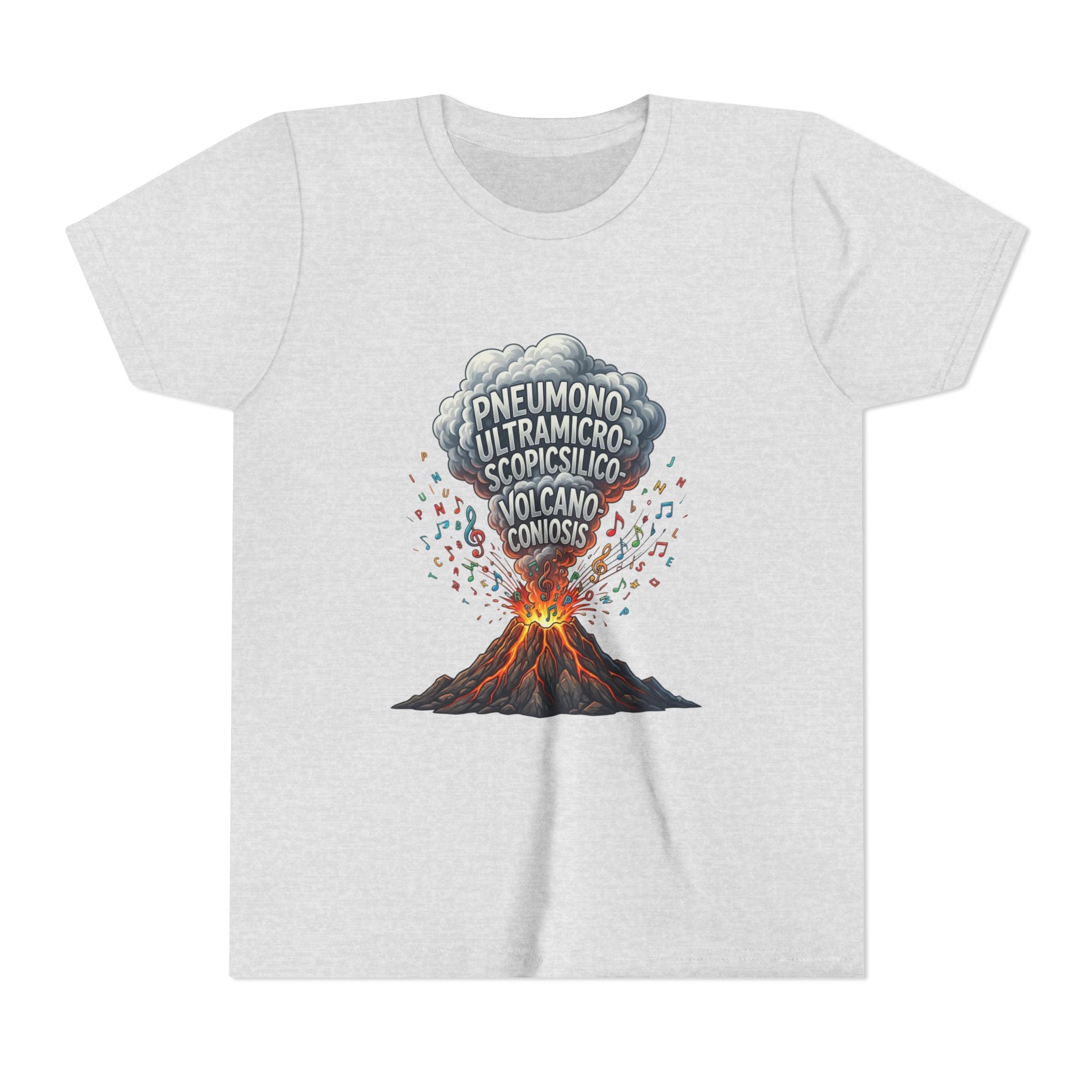 Longest Word in English Youth Tee | Volcano Word Nerd Shirt