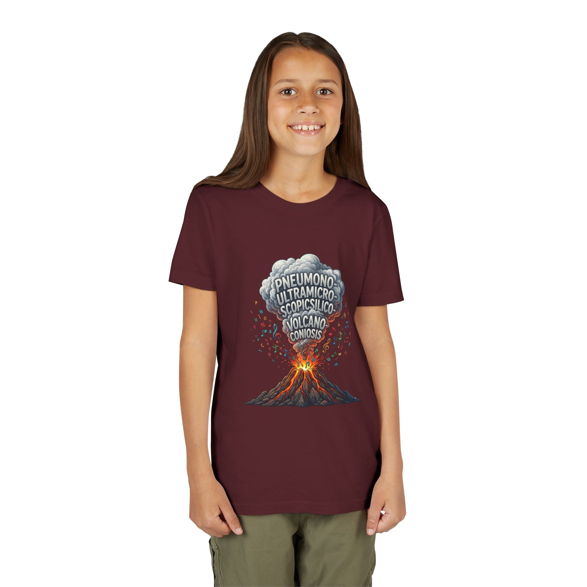 Longest Word in English Youth Tee | Volcano Word Nerd Shirt