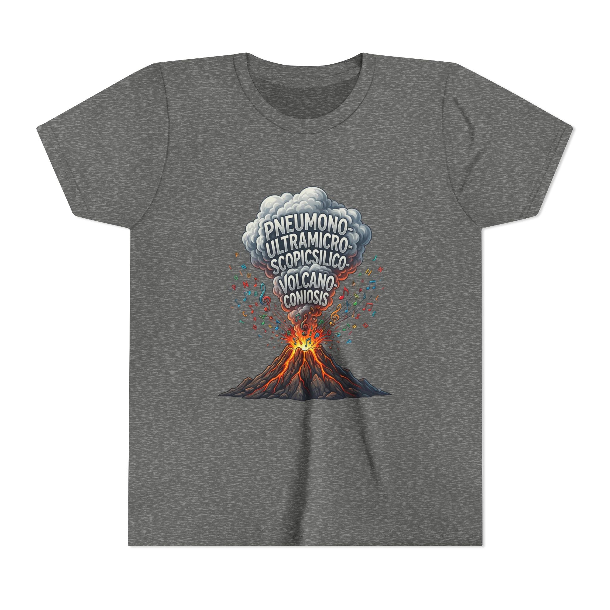 Longest Word in English Youth Tee | Volcano Word Nerd Shirt