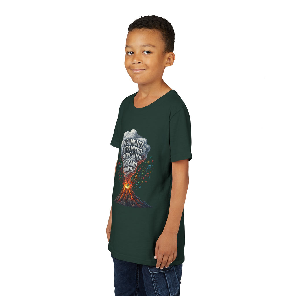 Longest Word in English Youth Tee | Volcano Word Nerd Shirt