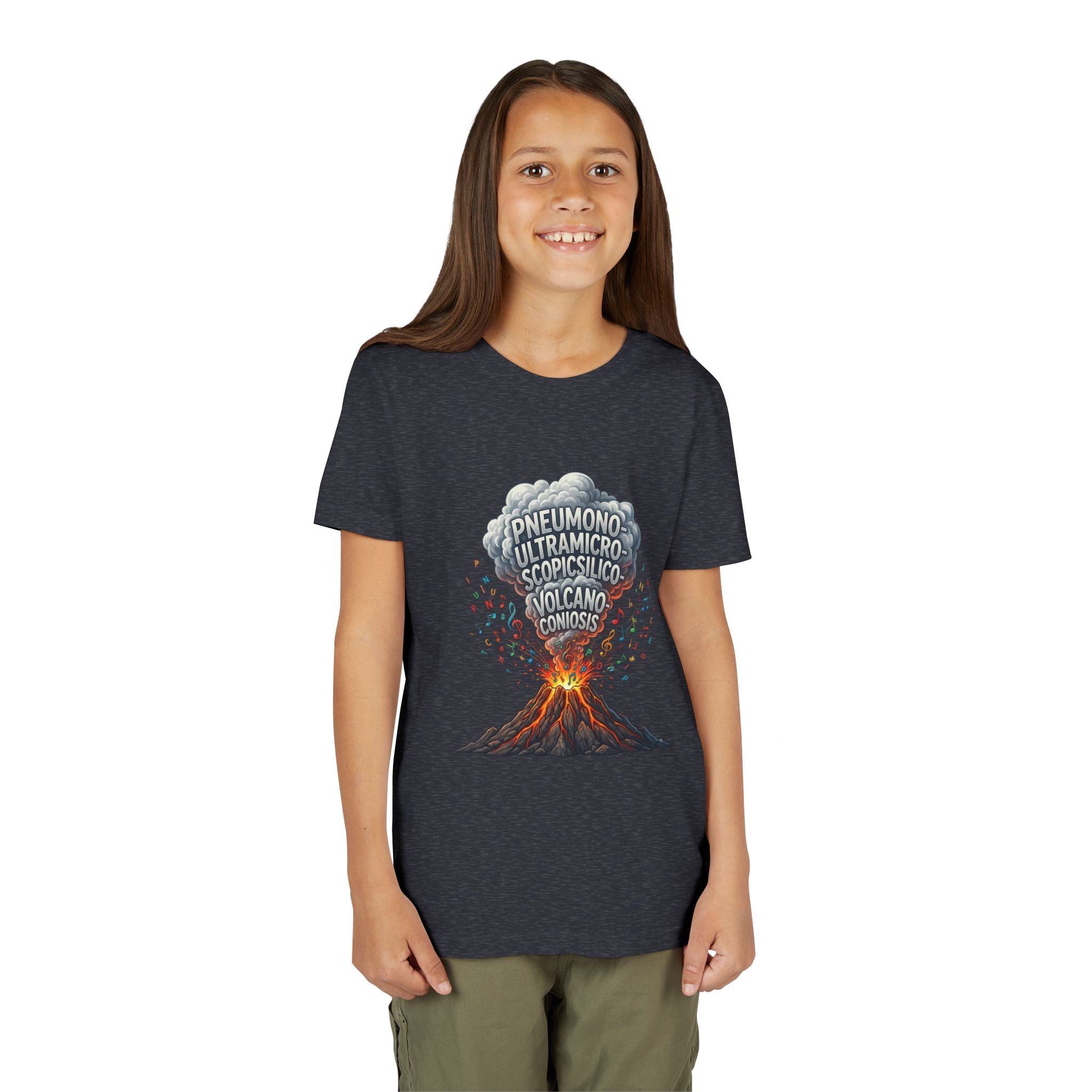 Longest Word in English Youth Tee | Volcano Word Nerd Shirt